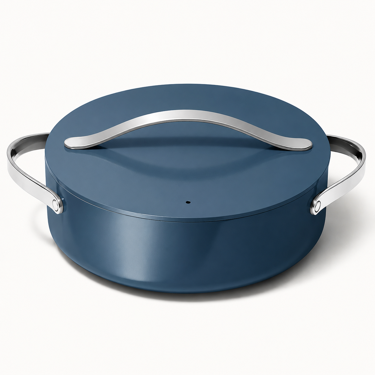 6qt Nonstick Ceramic Rondeau Pan with Lid