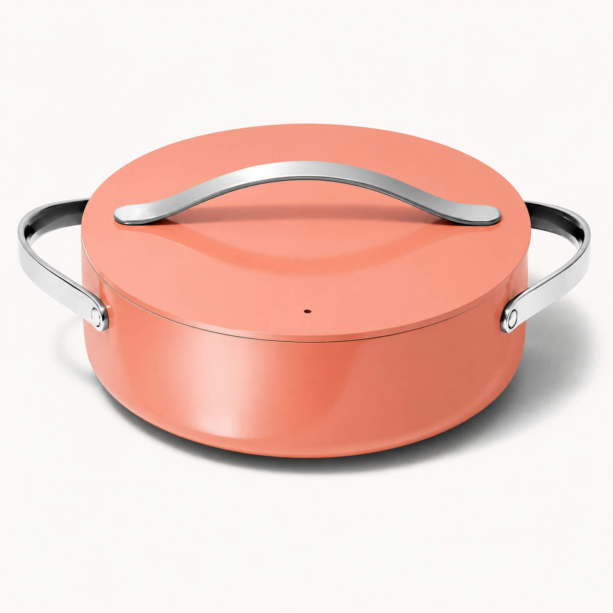 6qt Nonstick Ceramic Rondeau Pan with Lid